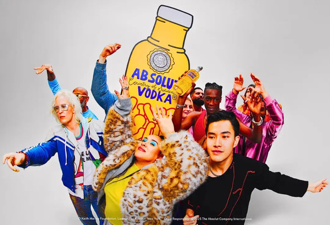 Absolut Limited Edition Haring Vodka 700mL Booze House