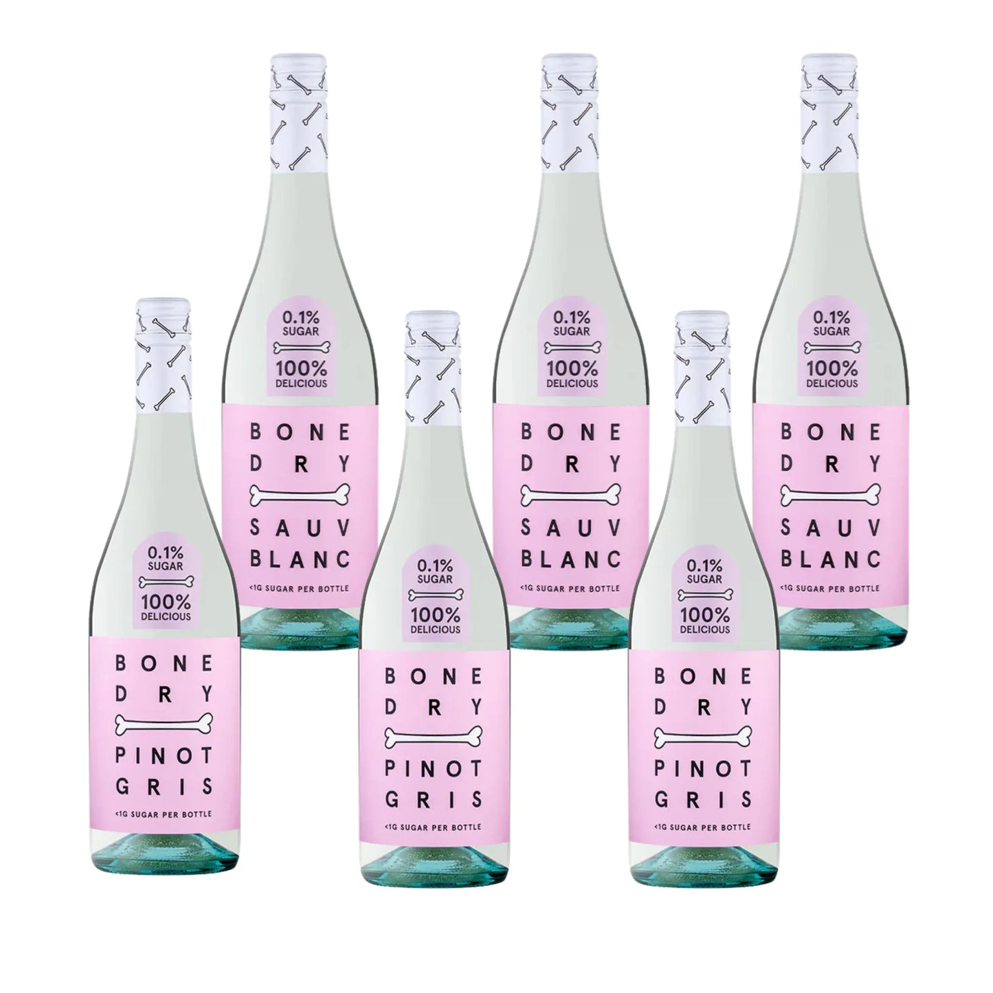 Bone Dry White Duo – Sauvignon Blanc & Pinot Gris Bundle Booze House