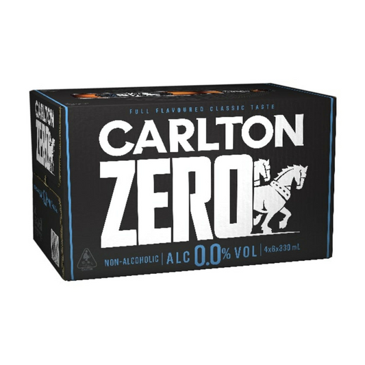 Carlton Zero Bottle 330mL