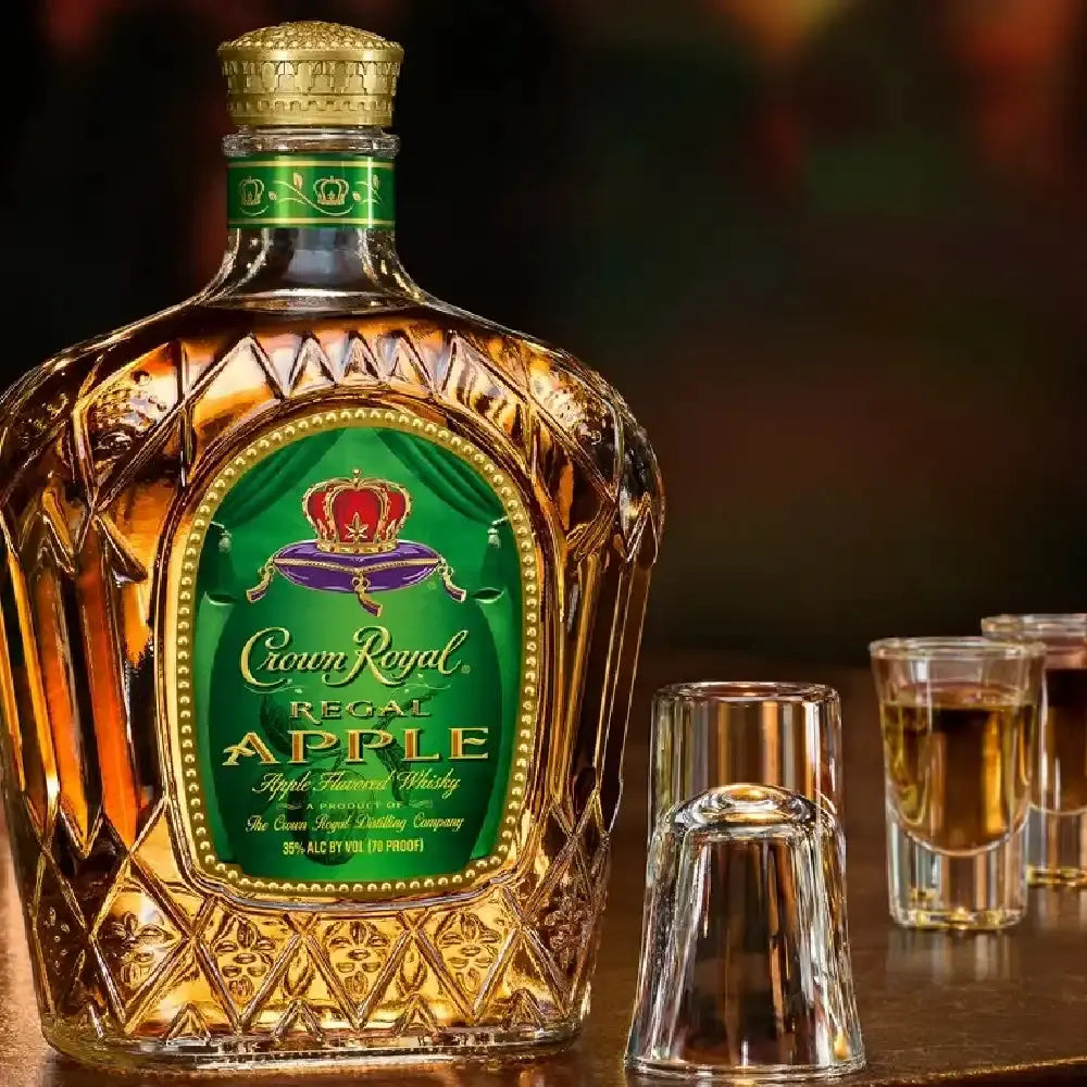 Crown Royal Regal Apple Flavoured Blended Canadian Whisky 1L Booze House