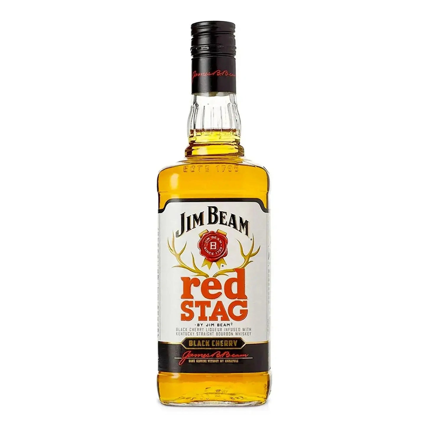 Jim Beam Red Stag Black Cherry Bourbon Whiskey 1L Booze House