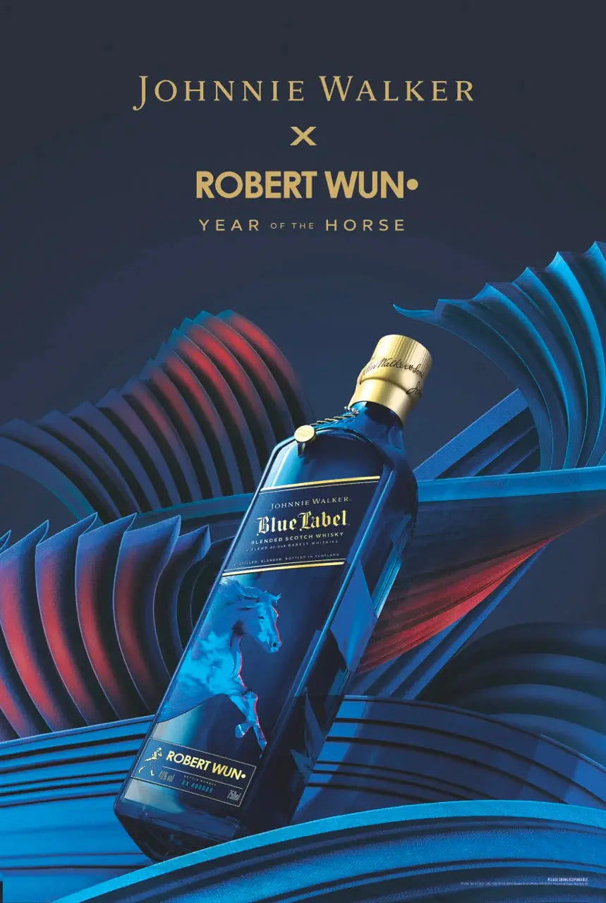 Johnnie Walker Blue Label 2026 Lunar New Year Of The Horse 700ml Booze House