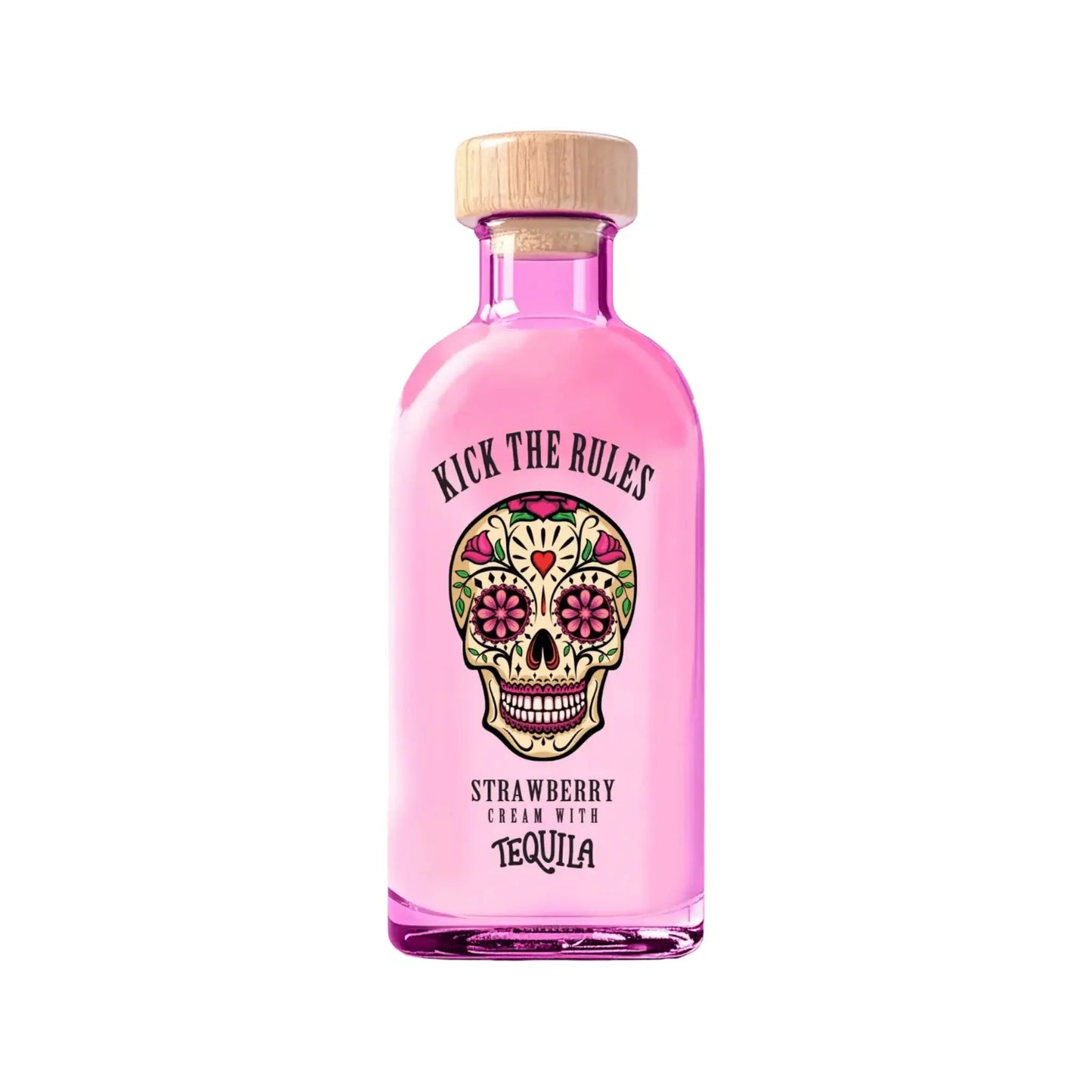 Kick the Rules Strawberry Cream Tequila 700ml Booze House