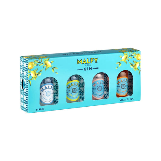 Malfy Tasting Gin Gift Set 4 x 50ml Booze House