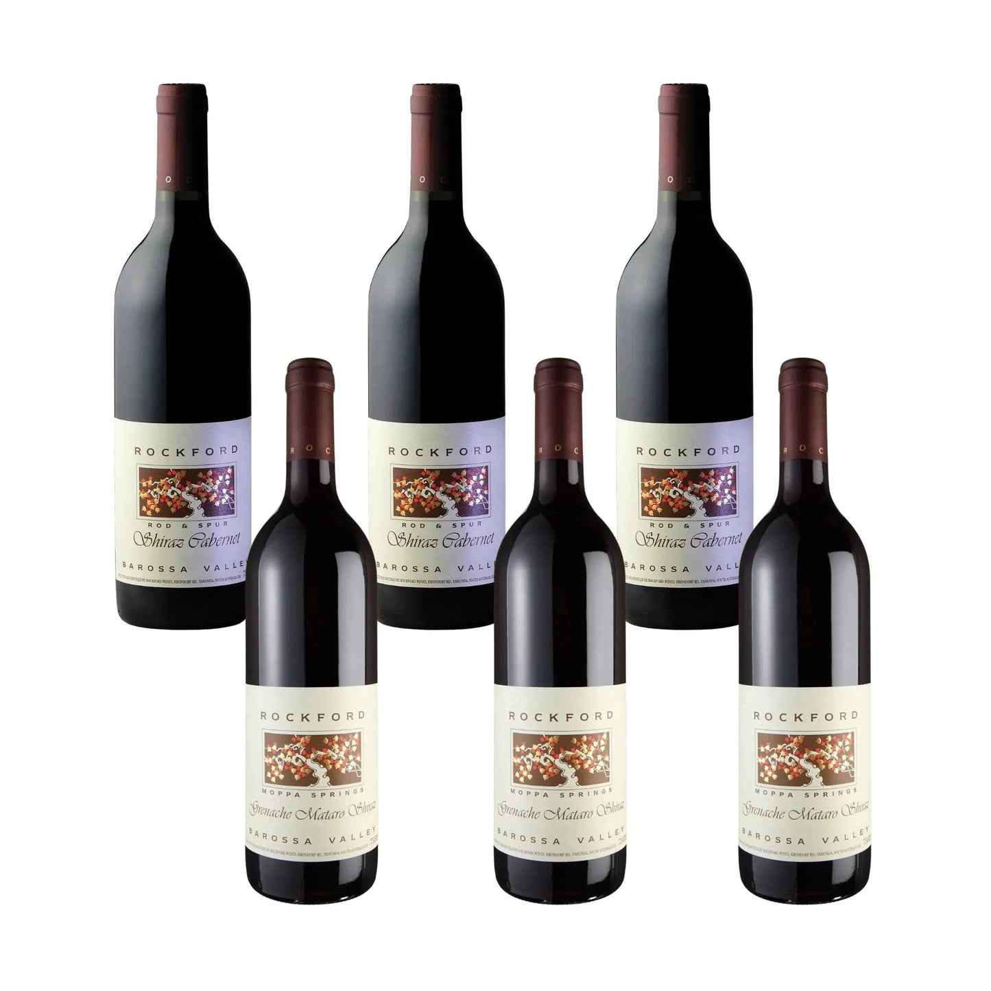 Rockford Barossa Classics Duo β Rod & Spur Shiraz And Moppa Springs GSM Booze House