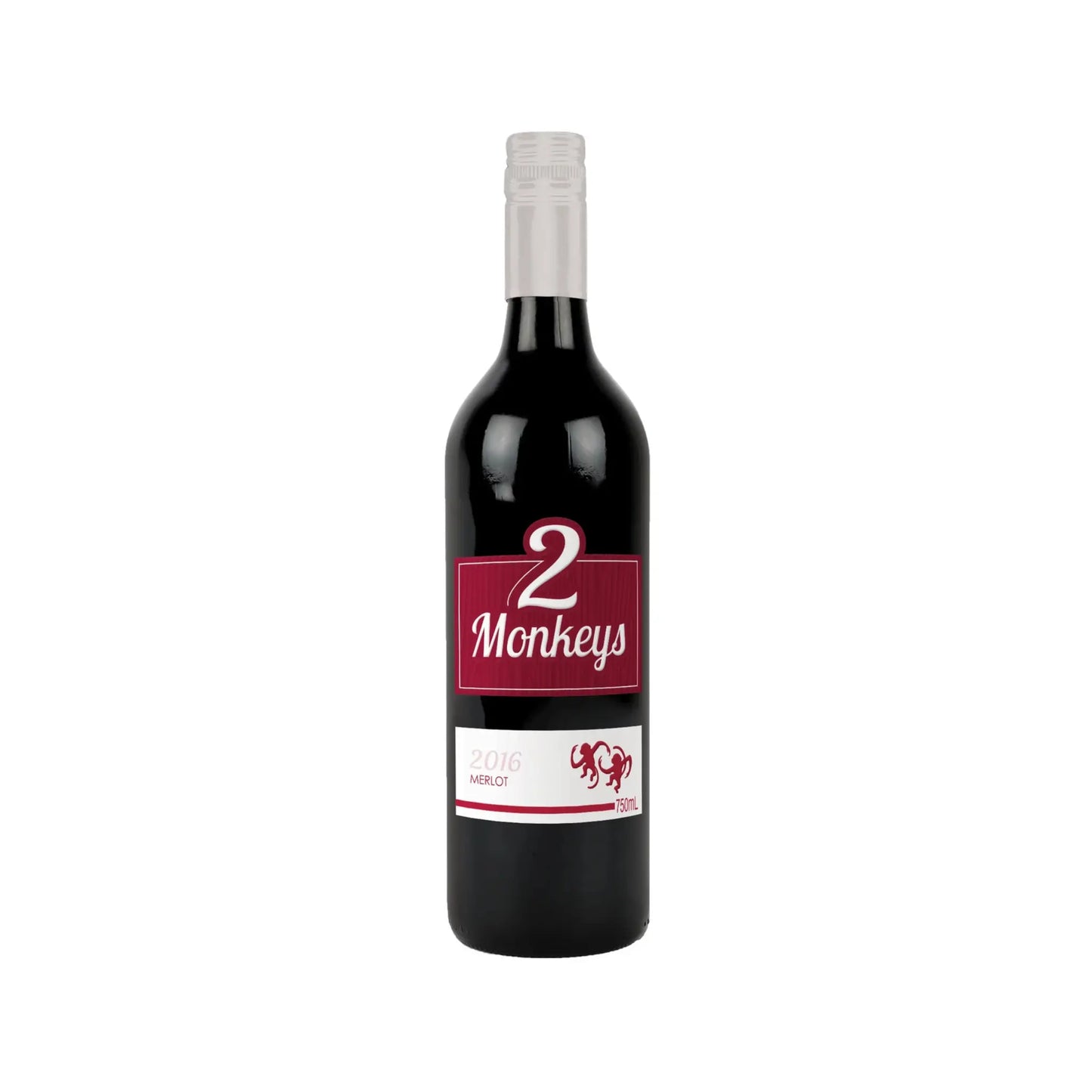 Two Monkeys Merlot 750ml Booze House