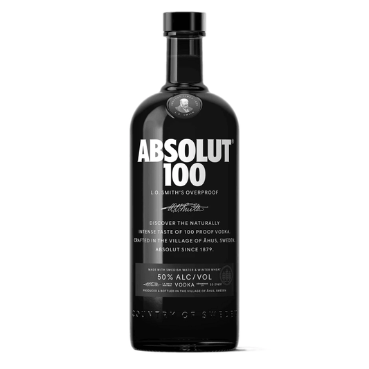 Absolut 100 Proof Vodka 1 Litre - Booze House
