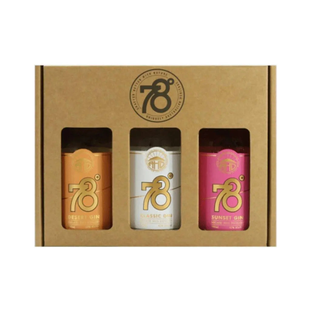 Adelaide Hills Distillery 78 Degrees Gin Gift Pack - Booze House