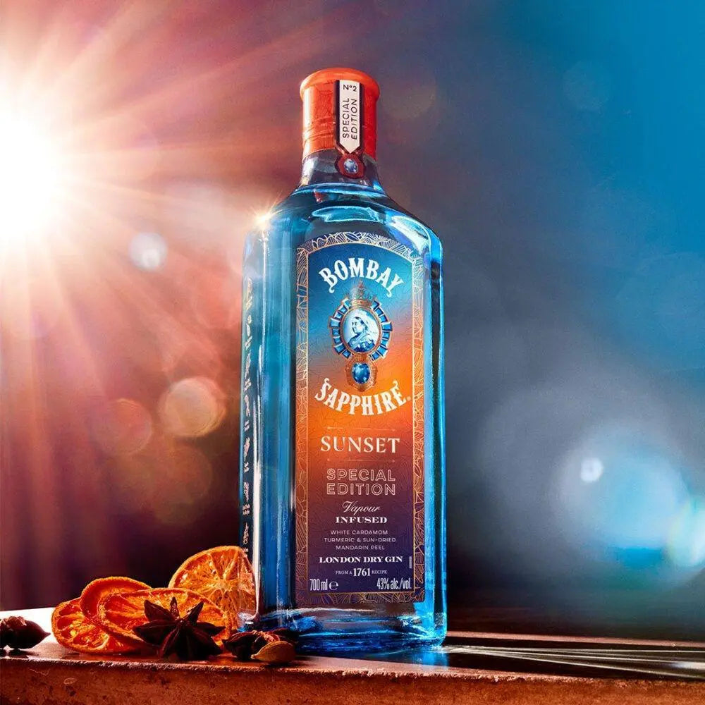 Bombay Sapphire Special Edition Sunset Gin 700ml - Booze House