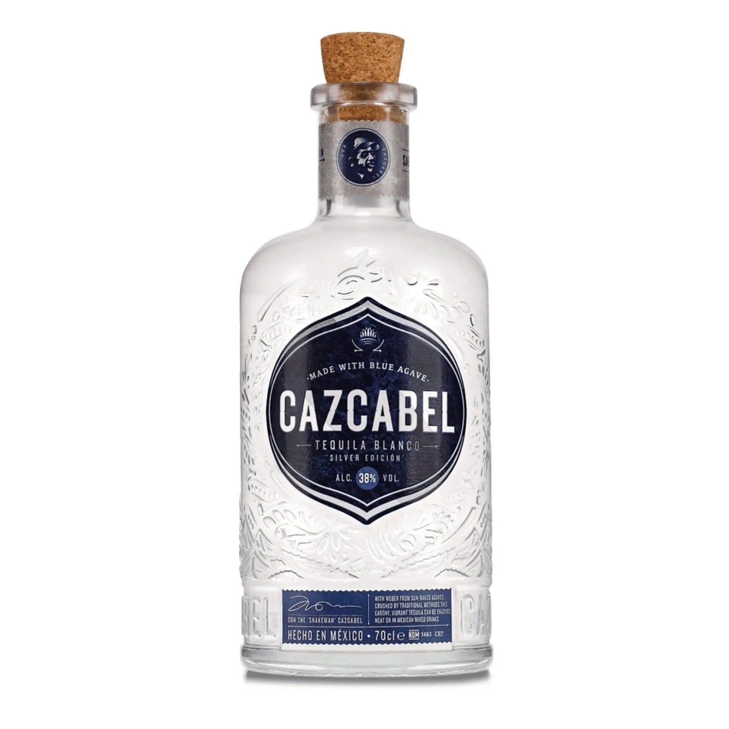 Cazcabel Blanco Tequila 700ml - Booze House