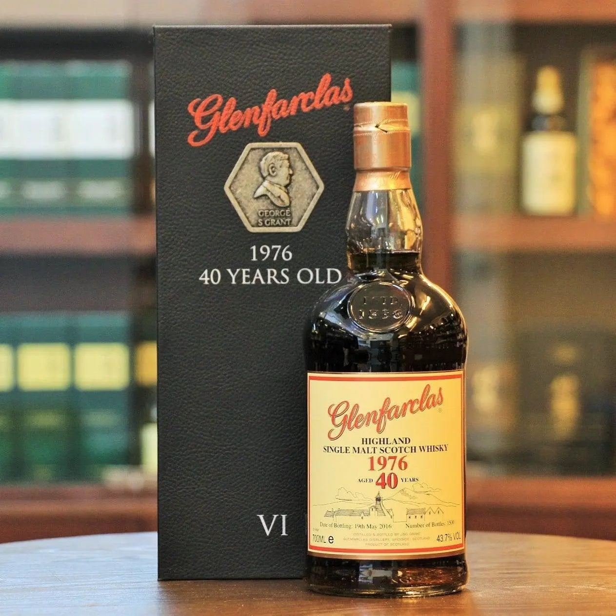 Glenfarclas 1976 Limited Edition 40 Year Old Single Malt Scotch Whisky 700ml - Booze House