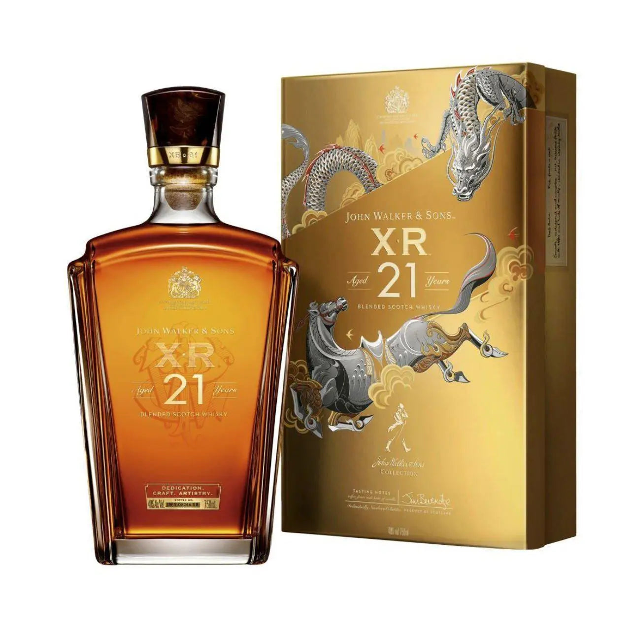 Johnnie Walker XR 21 Year Of The Tiger Blended Scotch Whisky 750ml 
