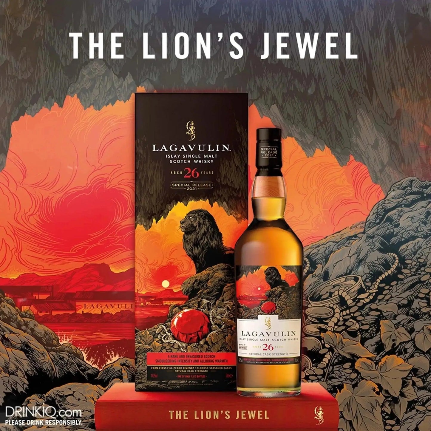 Lagavulin 26 Year Old Special Release 2021 Single Malt Scotch Whisky 700ml - Booze House