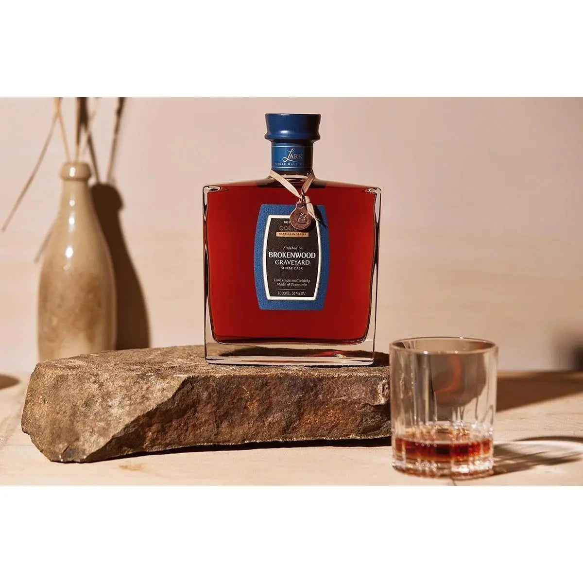 Lark Distillery Brokenwood Graveyard Shiraz Rare Cask Whisky 700ml - Booze House