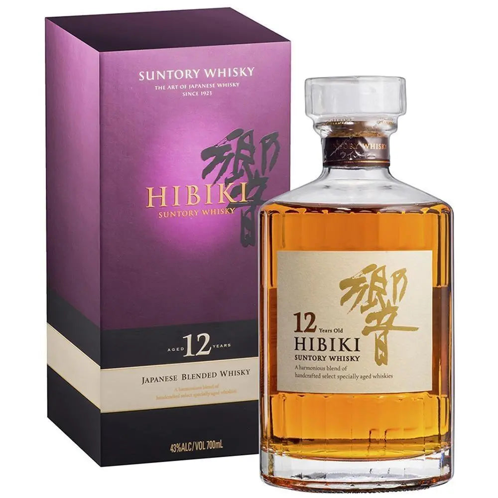 781709/響 HIBIKI SUNTORY WHISKY 700ml Suntory Hibiki 12 Year Old Blended Japanese Whisky 700ml (Lowest