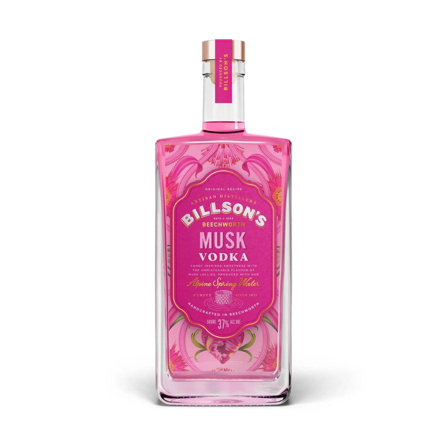 Billsons Musk Vodka 500mL - Booze House