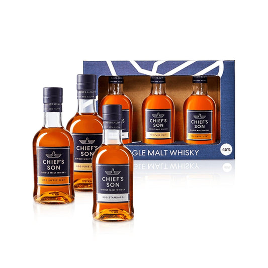 Chief's Son Distillery 45% Core Gift Pack 200ml - Booze House