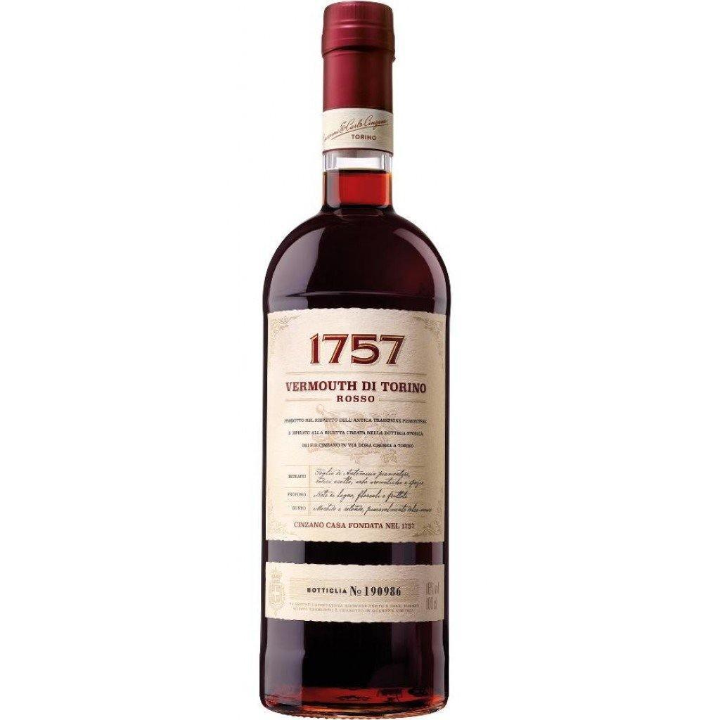 Cinzano 1757 Rosso Vermouth 1L - Booze House
