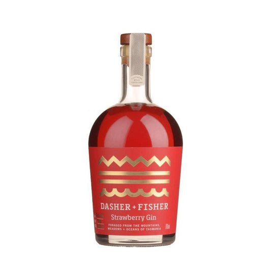Dasher & Fisher Strawberry Gin 500mL - Booze House