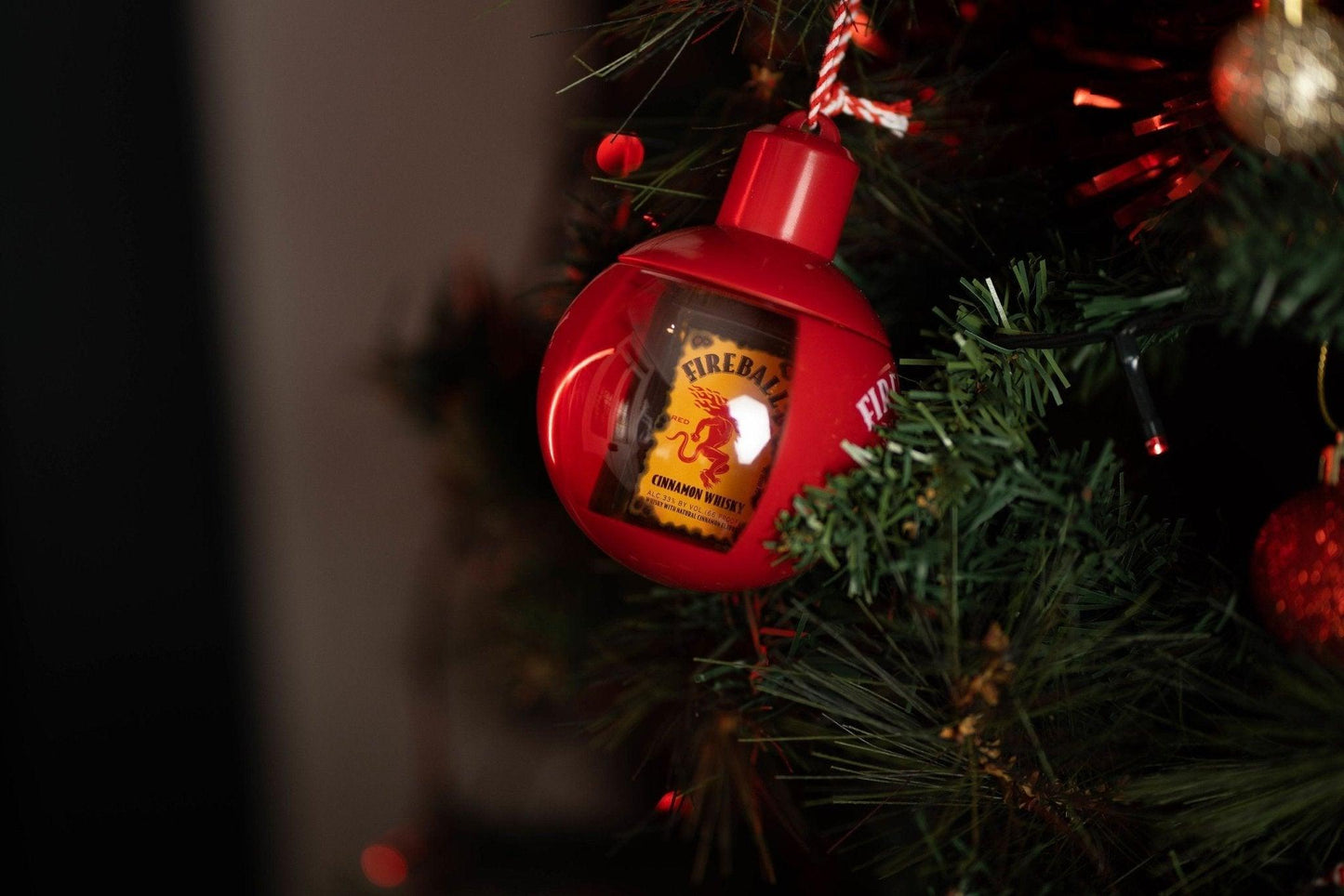 Fireball Cinnamon Whisky Ornaments 6 x 50ml - Booze House