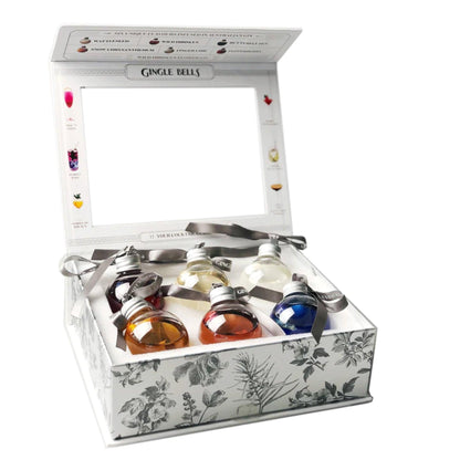 Gingle Bells Floral Gin Filled Baubles – Boxed Set of 6 - Booze House