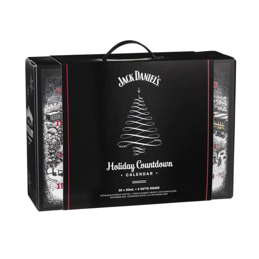 Jack Daniel's Holiday Countdown Calendar 20 X 50ml & Gifts - Booze House