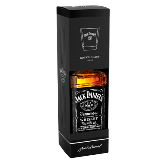 Jack Daniel's Rock Glass Gift Pack 700ml - Booze House