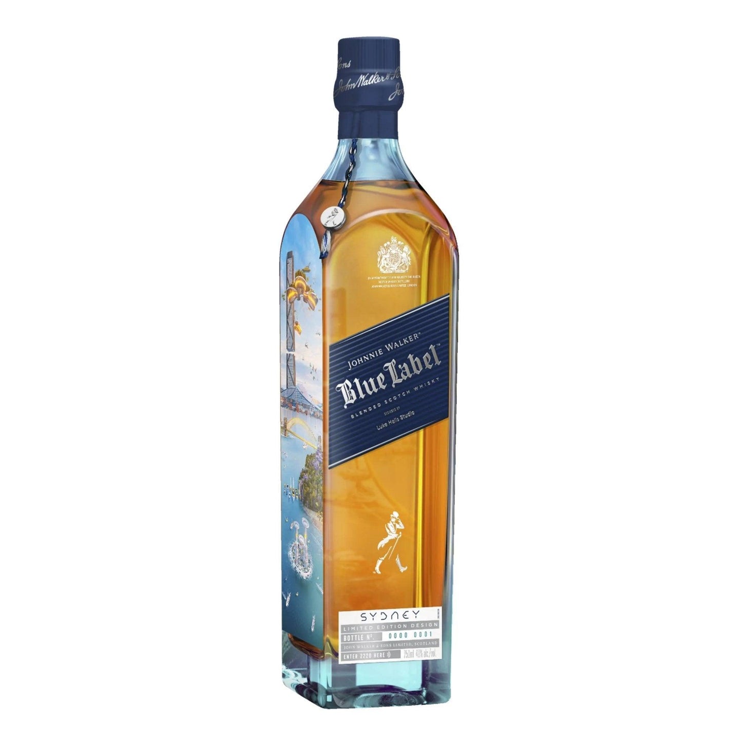Johnnie Walker Blue Label Sydney Cities Of The Future Limited Edition Whisky 750ml - Booze House