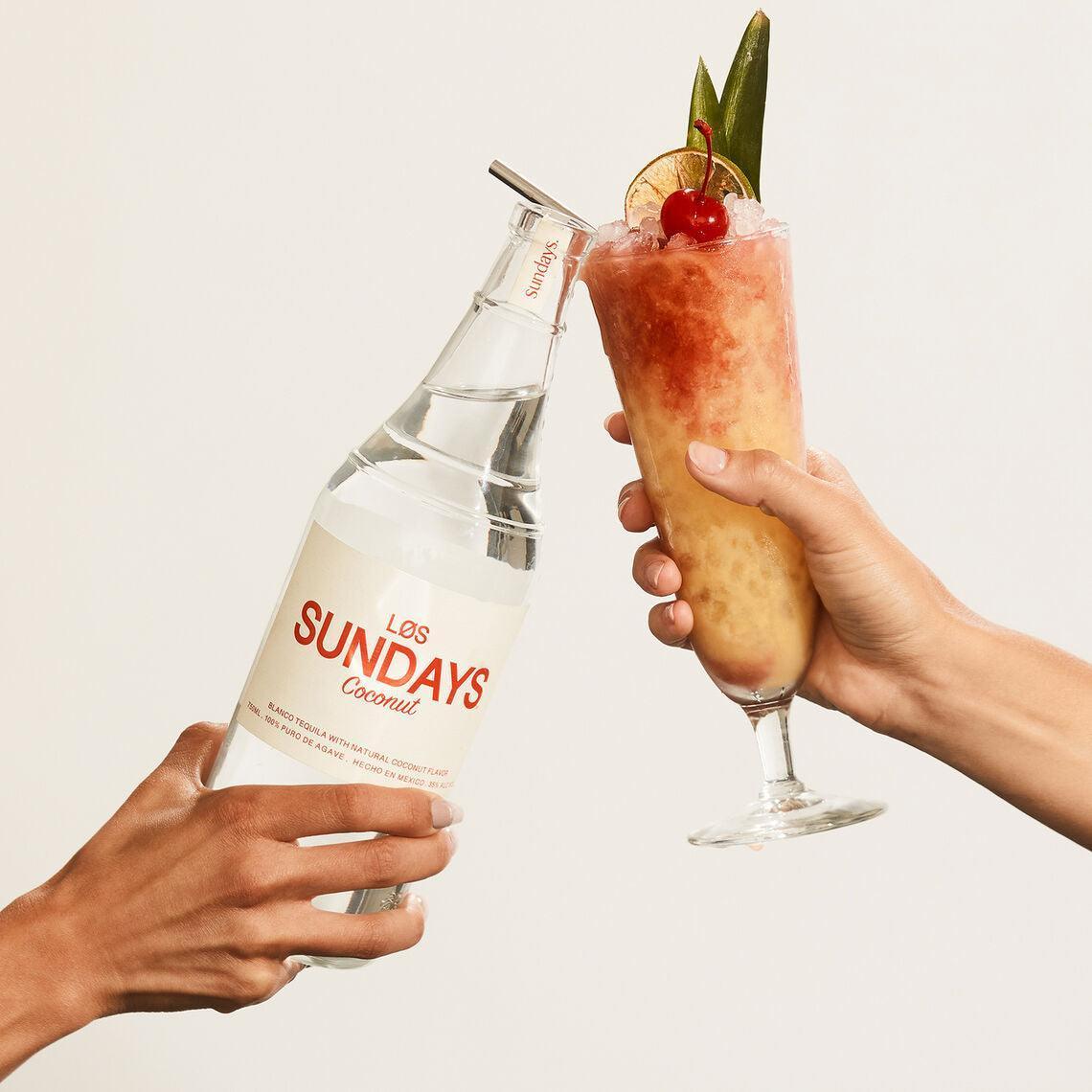 Los Sundays Coconut Tequila 750ml - Booze House