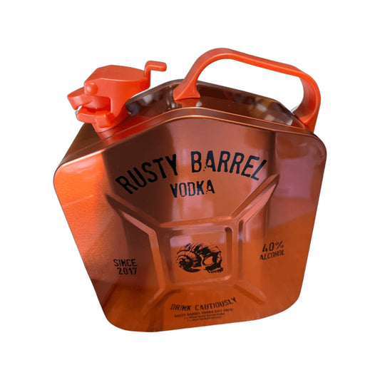 Rusty Barrel Vodka ﻿﻿J﻿erry Can Limited Edition Gift Pack 700ml - Booze House