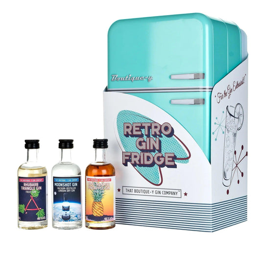 That Boutique-y Gin Company Retro Fridge Gin Gift Pack 8 x 50ml - Booze House