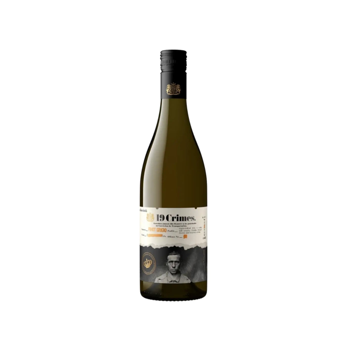 19 Crimes Pinot Grigio 750mL Booze House
