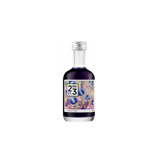 23rd Street Violet Gin Mini 50ml