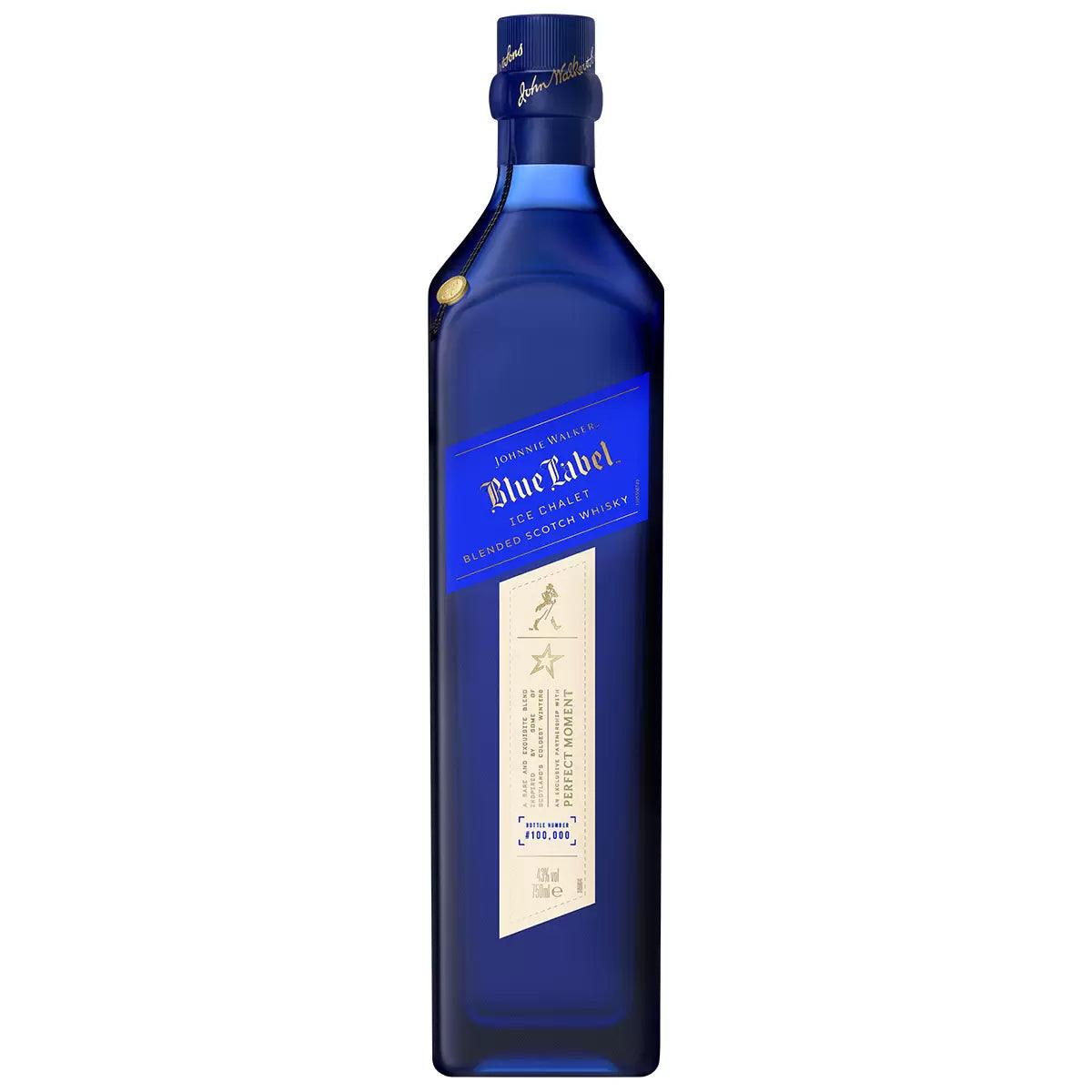 Johhnie Walker Blue Label Ice Chalet Limited Edition Blended Scotch Whisky 750ml