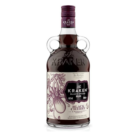 The Kraken
Black Cherry & Madagascan Vanilla Rum 700mL