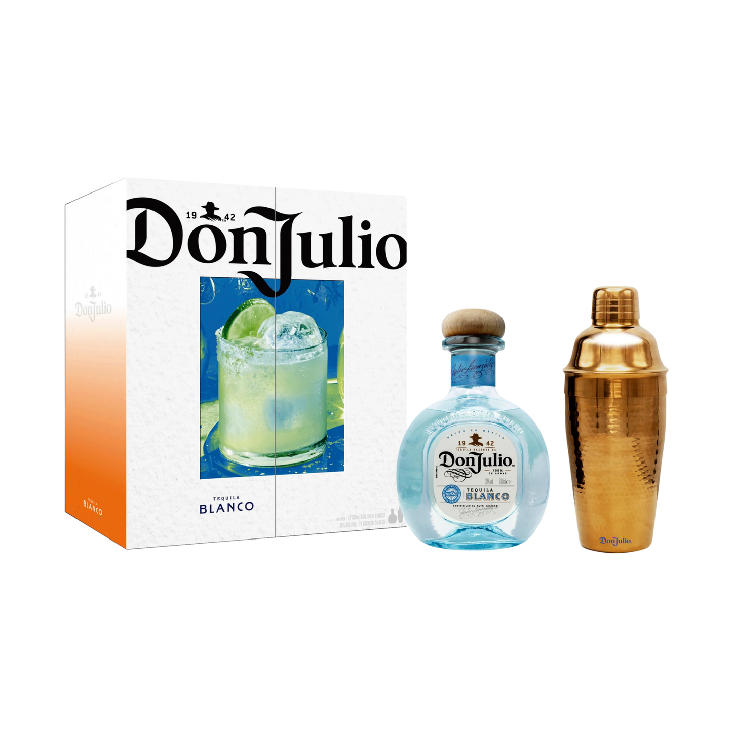 Don Julio Blanco Tequila 700ml with Cocktail Shaker Gift Pack