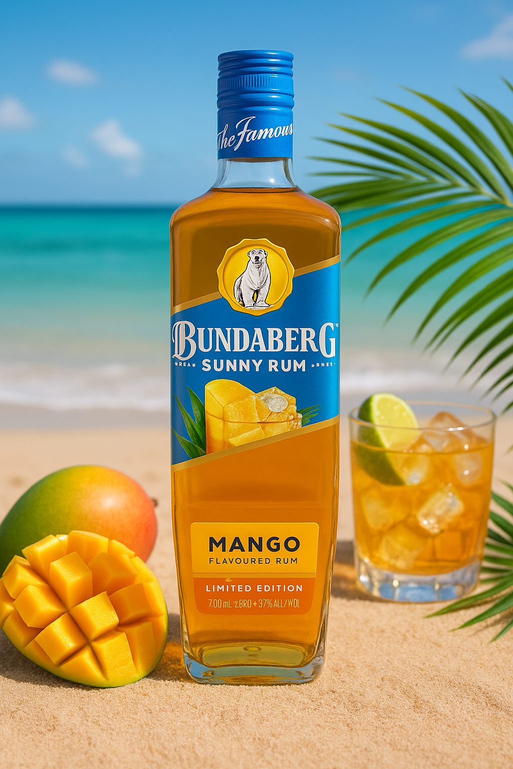 Bundaberg Summer Sunny Rum Mango Limited Edition 700ml