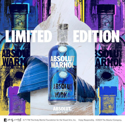 Absolut Vodka Warhol Limited Edition 700ml Booze House