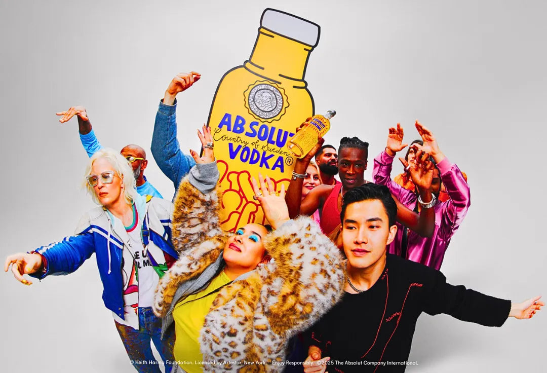 Absolut Limited Edition Haring Vodka 700mL