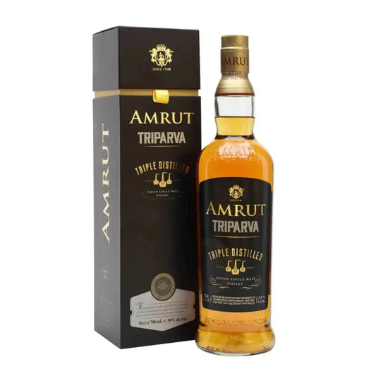 Amrut Triparva Single Malt Indian Whisky 700ml Booze House