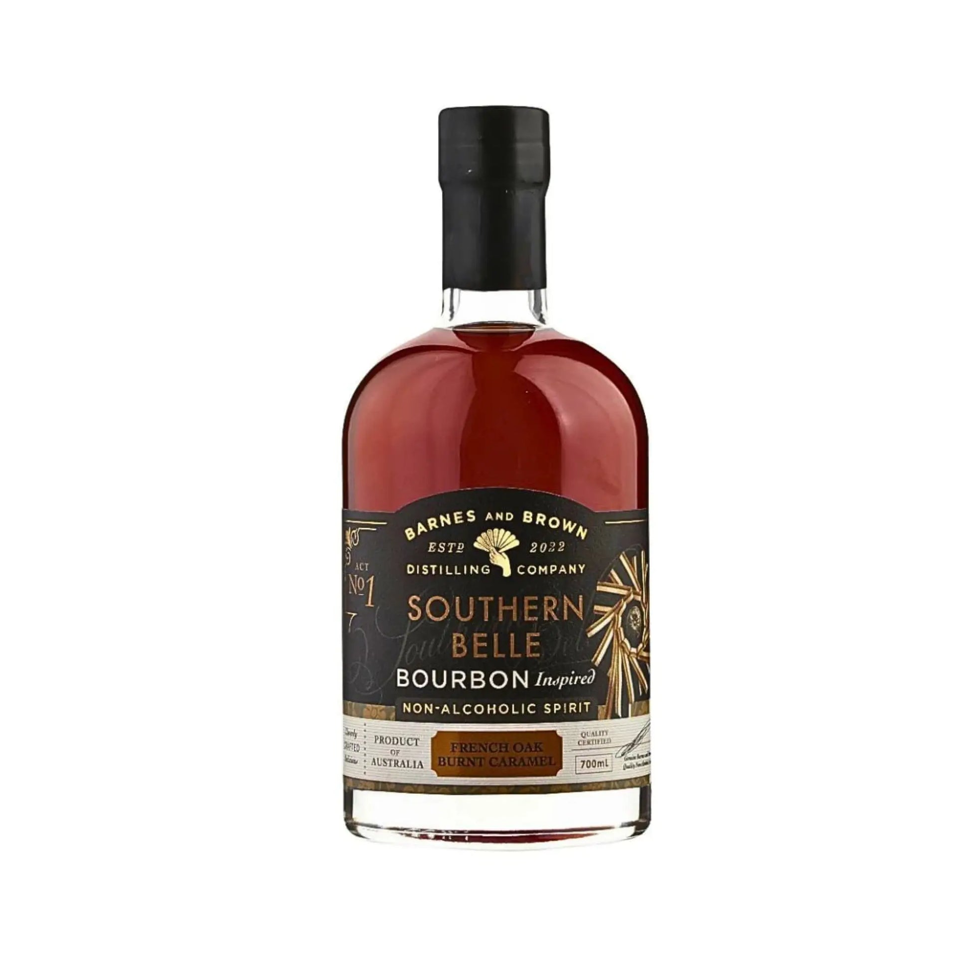 Barnes & Brown Non Alcoholic Southern Belle Bourbon 700ml Booze House