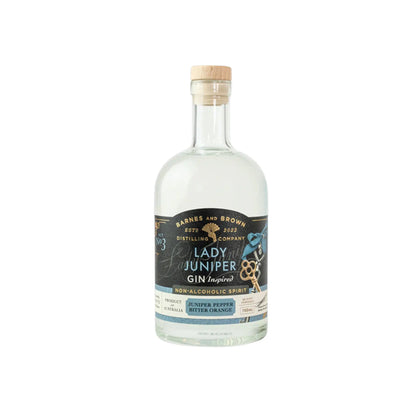 Barnes and Brown Non Alcoholic Lady Juniper Gin 700ml Booze House