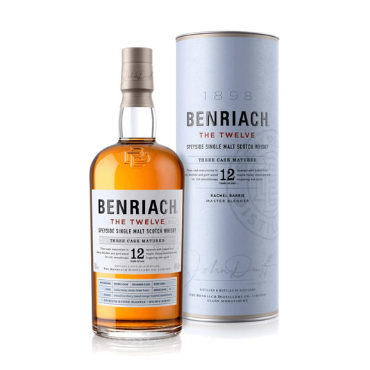 Benriach
The Twelve Single Malt Scotch Whisky 700mL Booze House