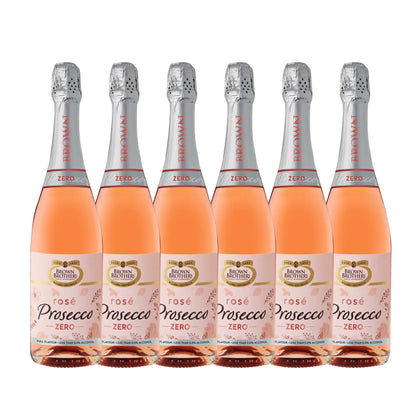 Brown Brothers Zero Prosecco Rose 750ml Booze House