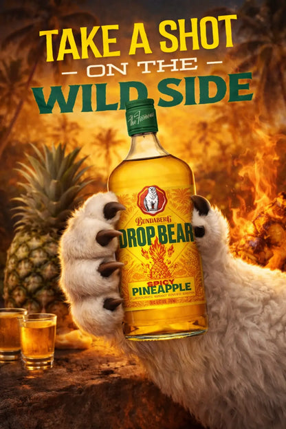 Bundaberg Drop Bear Spicy Pineapple 700ml Booze House