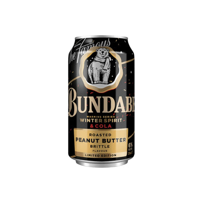Bundaberg Winter Series Peanut Butter Brittle & Cola 6% Cans 375ml Booze House