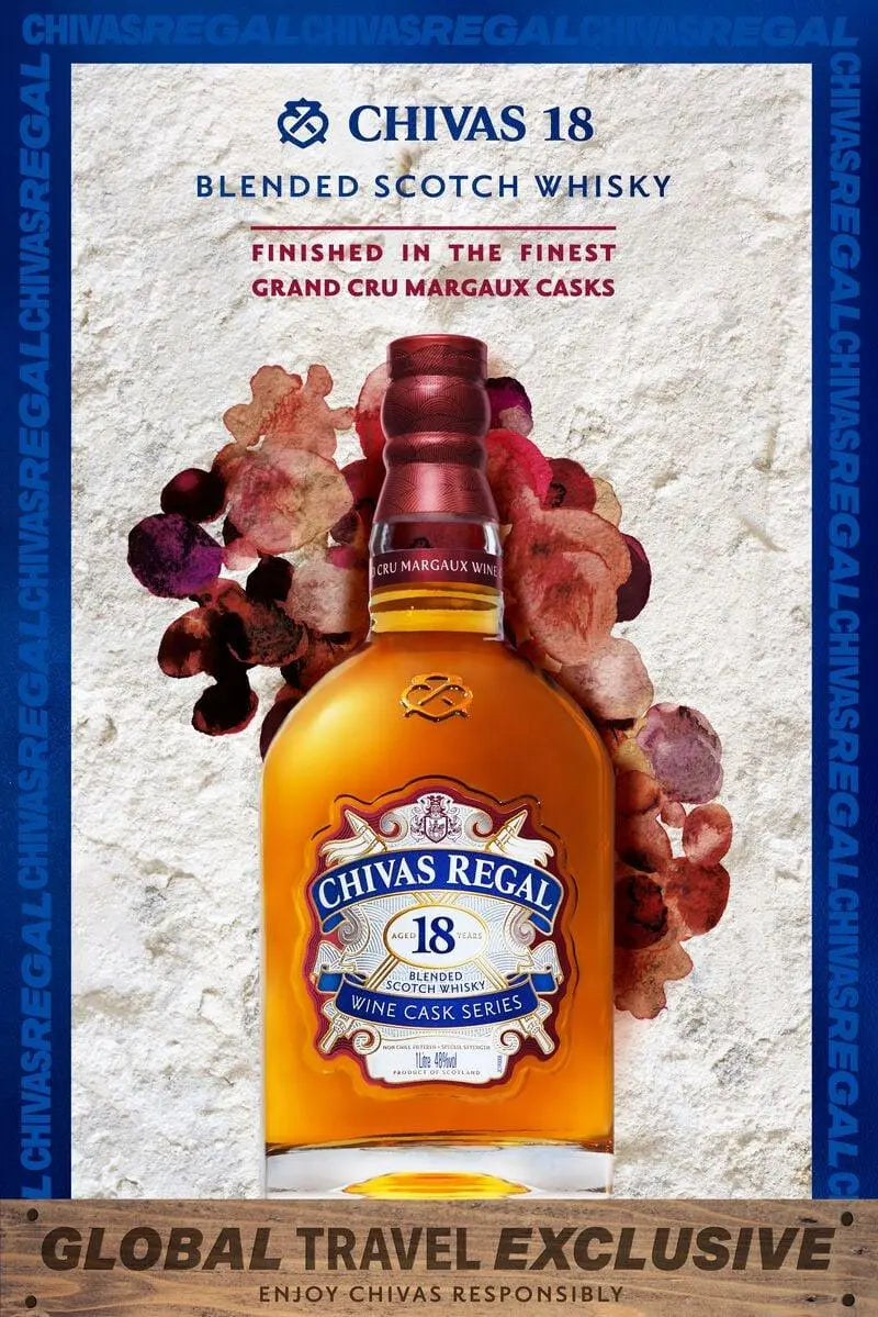 Chivas Regal 18 Year Old Grand Cru Margaux Wine Cask Finish