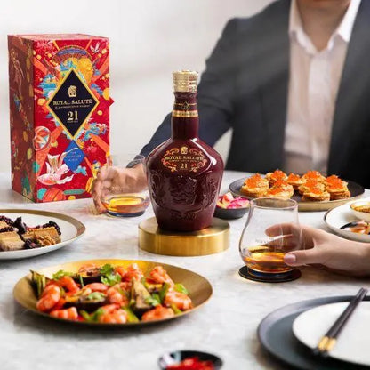 Chivas Regal 21 Year Old 2023 Royal Salute Year Of The Rabbit Whisky 700ml - Booze House