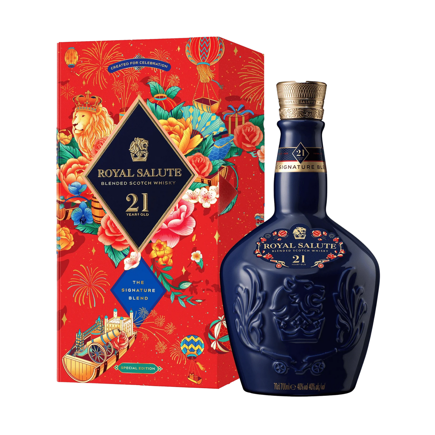 Chivas Regal 21 Year Old 2024 Royal Salute Year Of The Dragon Whisky 700ml