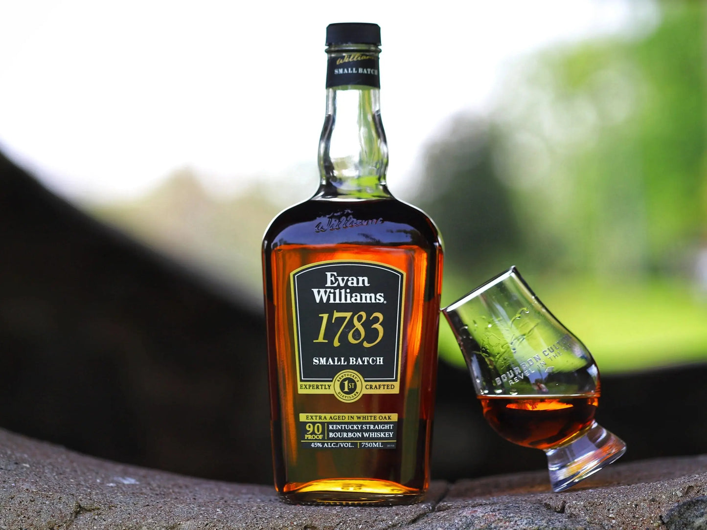 Evan Williams 1783 Small Batch Kentucky Straight Bourbon Whiskey 750ml Booze House